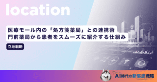 医療モール内の「処方箋薬局」との連携術｜門前薬局から患者をスムーズに紹介する仕組み